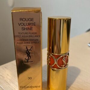 Yves Saint Laurent Rouge Volupté Shine Lipstick - Gold and Coral